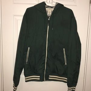 Dark Green H&M Bomber Jacket